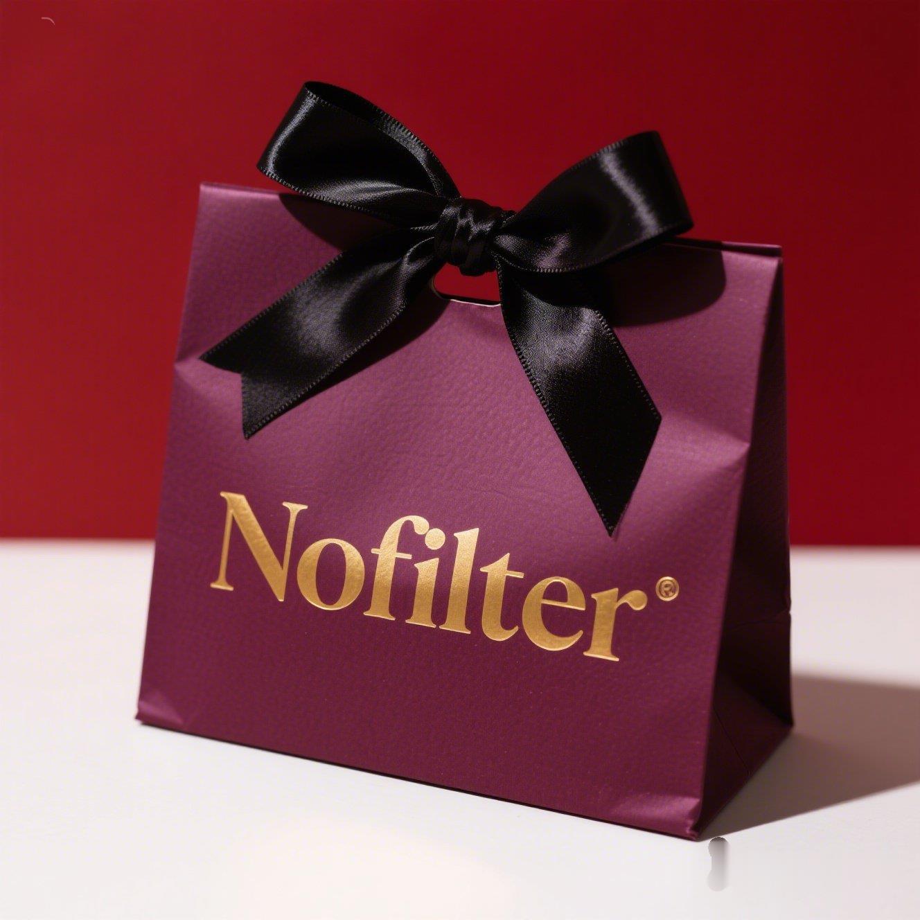 纸袋啶制手提袋礼品袋服装店礼品袋子轻奢高档摆拍韩风密封早餐