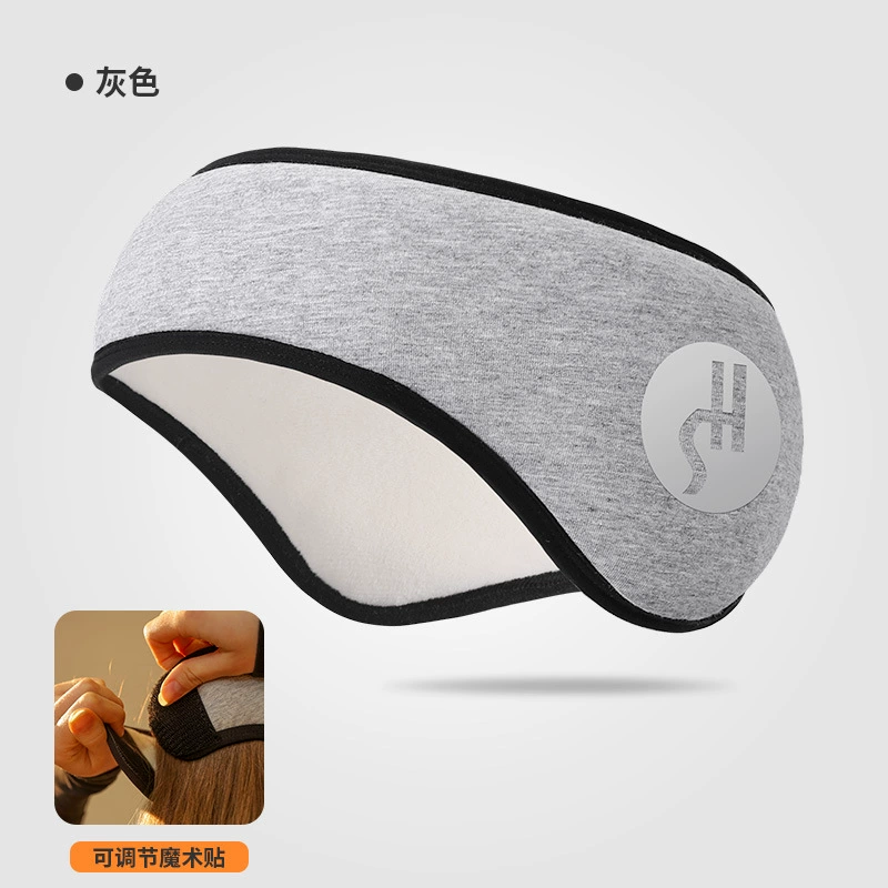 Зимние регулируемые наушники на Velcro, флисовые затычки для ушей