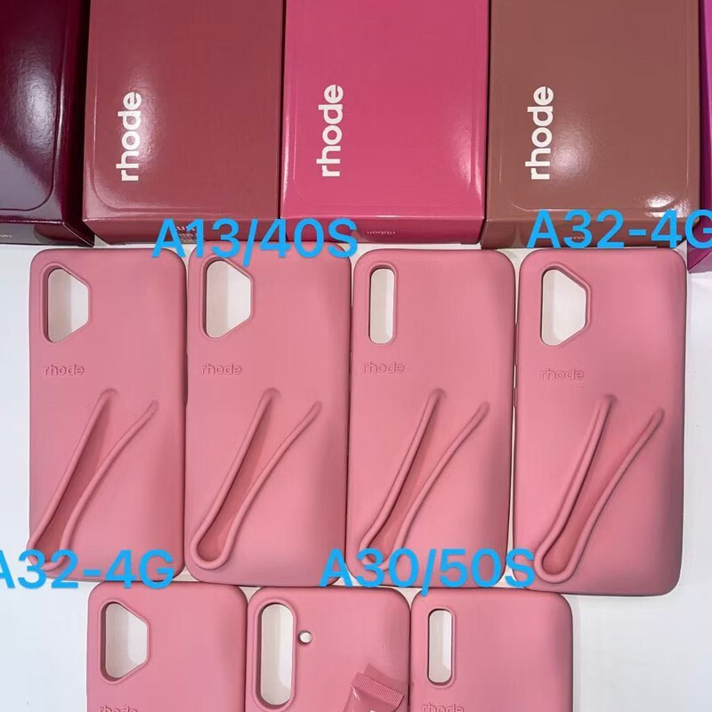 Samsung A15/A56/S23/S24 PLUS/S25 Ultra リップスティックリップ釉薬シリコンヘイリー電話ケースに適しています。|undefined