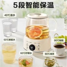 苏泊尔养生壶煮茶器煮茶壶 316L不锈钢滤网保温烧水壶SW-10Y04