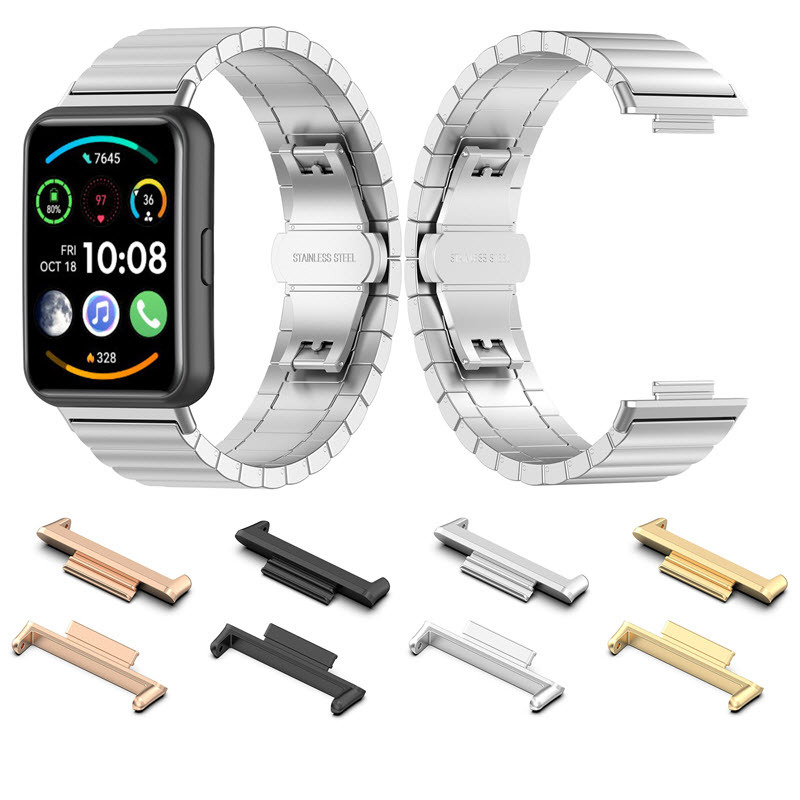 Compatible with Huawei watch fit2 metal connector, Huawei Watch fit2 interface, 20mm headpiece watch strap undefined