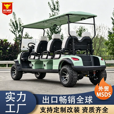 6-Seater Golf Cart Electric Elektrik qolf avtomobilləri