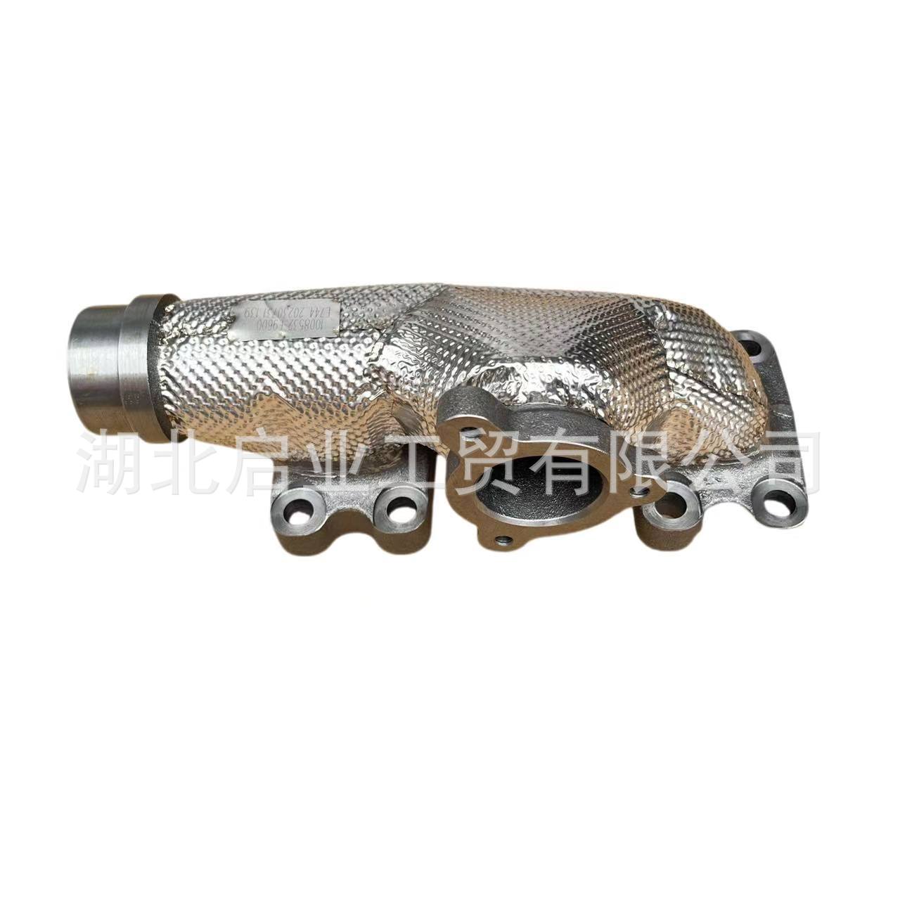 Dongfeng Longqing Engine National Vi Exhaust Manifold with Thermal Insulation Wrap Assembly 1008532-E9600