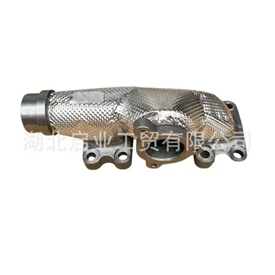 Dongfeng Longqing Engine National Vi Exhaust Manifold with Thermal Insulation Wrap Assembly 1008532-E9600 (Exhaust manifold)