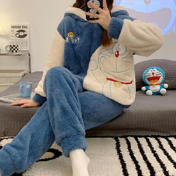 Winter flannel cartoon pijama