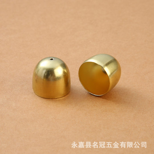 Factory direct brushed 2.8 brass bell diy wind chime accessories Chinese Christmas bell