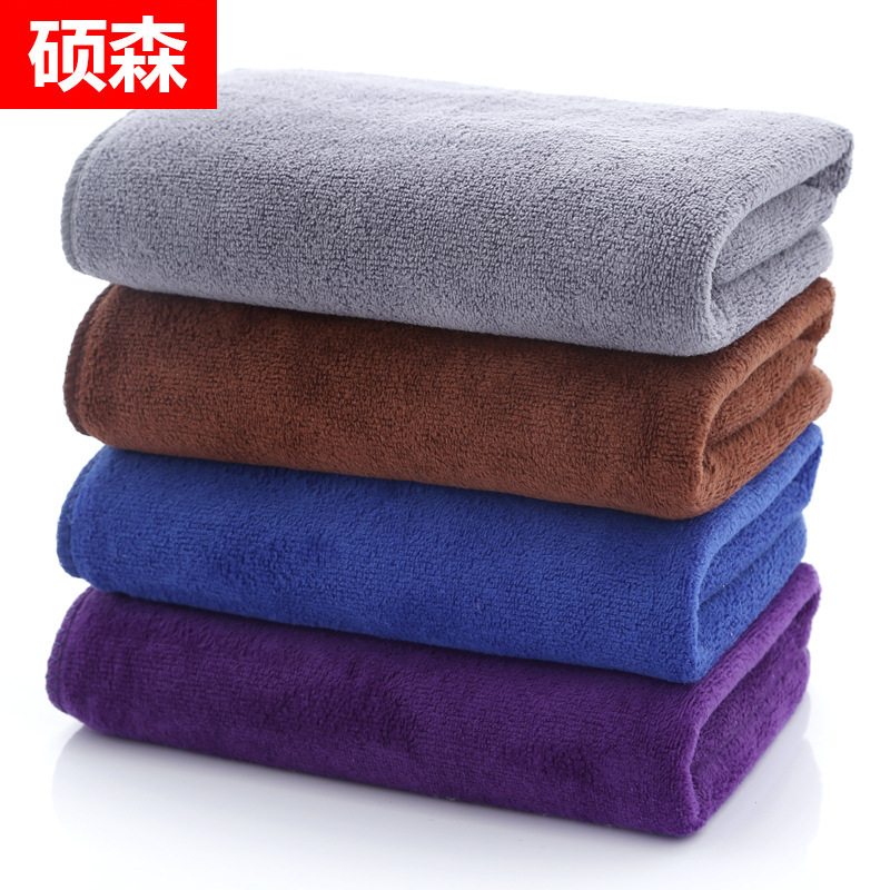 Beauty Salon Towel, Cleaning Car Wash Towel, Thickened, Absorbent, Lint-Free, Head Wrap, Customizable, Bed-Making, Absorbent, Quick-Drying