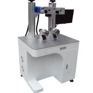 Машина для лазерной маркировки фланцев вращающихся деталей