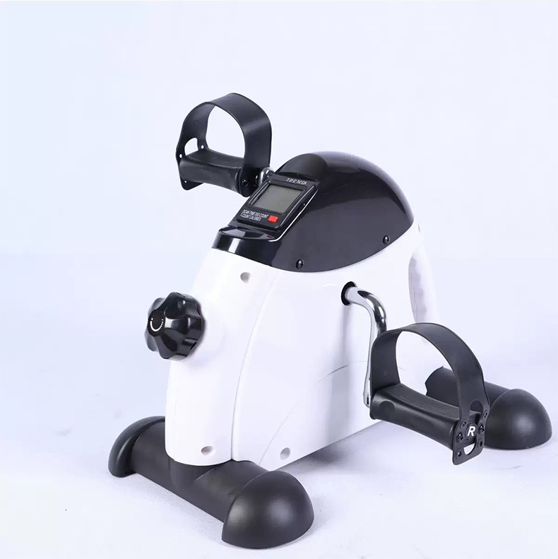 Small Mini Fitness Pedal Machine Leg Comprehensive Trainer Rehabilitation Device Walking Machine Stepper Bicycle for the Elderly
