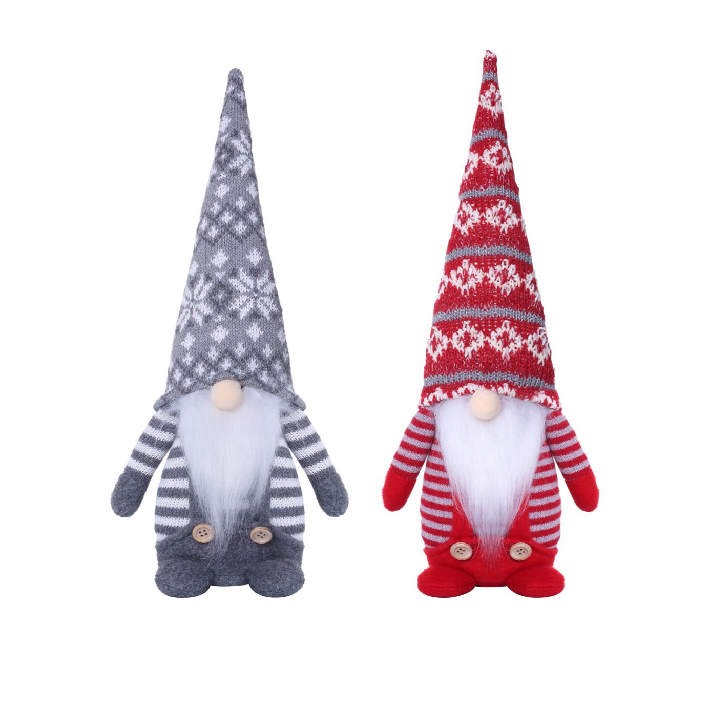 Transfronterizos nuevos nórdicos de peluche de punto decoración de Navidad muñeca sin cara muñeca bosques Rudolph adornos al por mayor