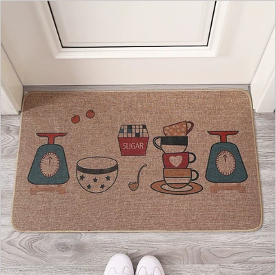 mat for home use, washable, Avtomobil döşəmə paspasları - cook-4060cm-linen