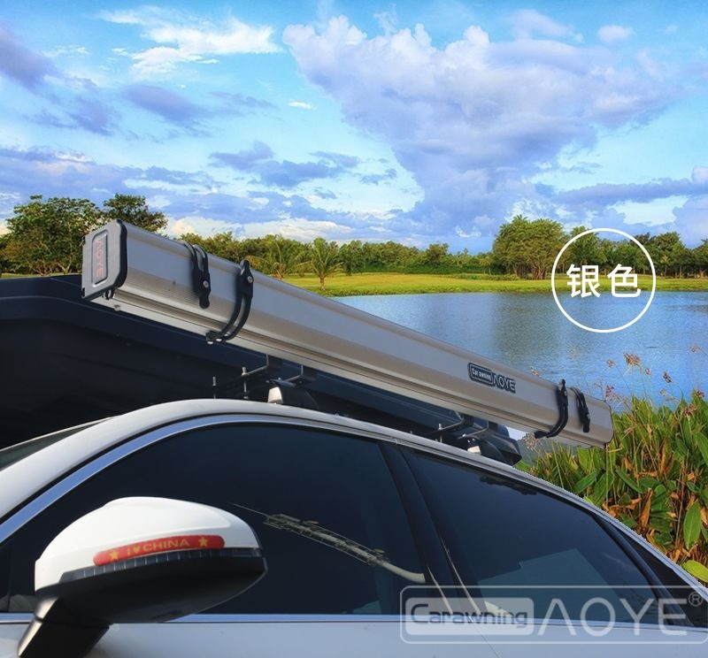 Aoye Outdoor Car Side Tent, Car Side Awning, Off-Road Sunshade, Vehicle-Mounted Self-Driving Camping Rainproof Tent