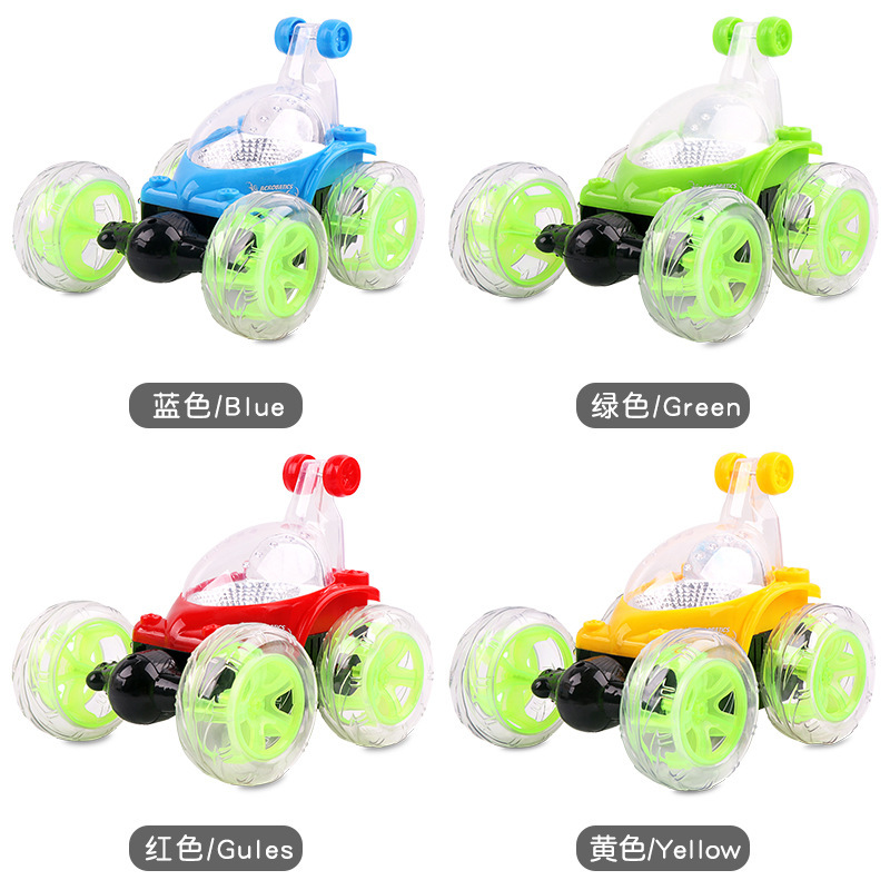 国境を越えた充電式子供用オフロード車スタントカーリモコン大型ダンプトラックライトミュージックリモコンカーおもちゃ|undefined