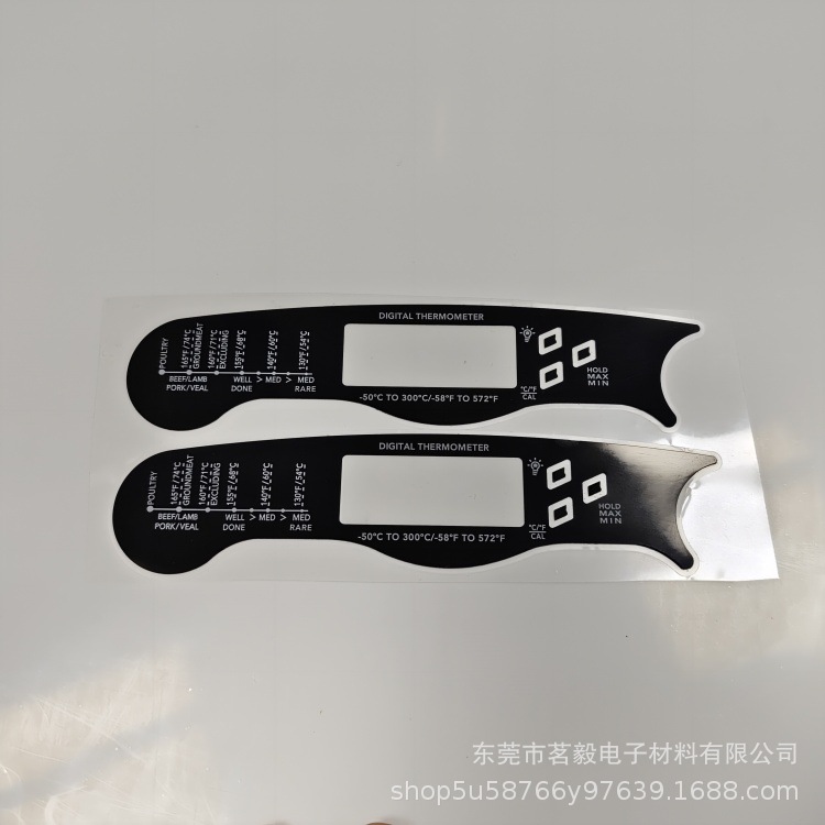 直销LED液晶屏亚克力显示镜片 PET按键面板 表面防刮花 价格实惠