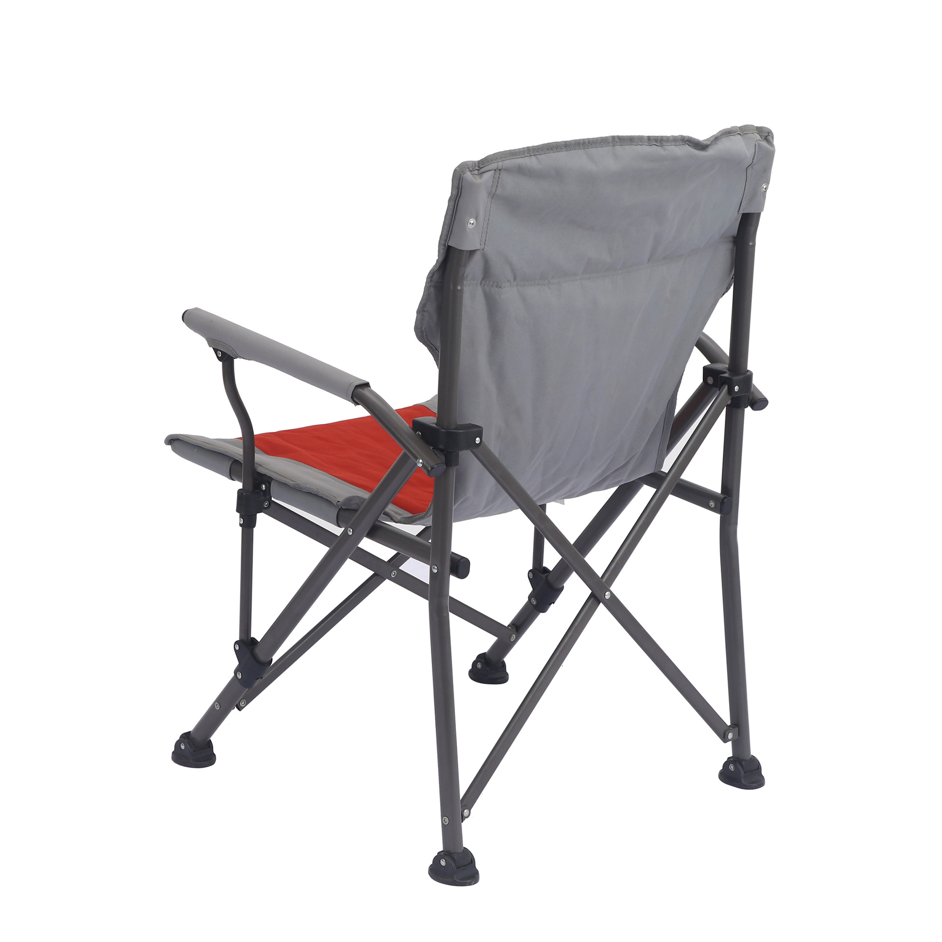 Silla plegable al aire libre Silla de luna de ocio Silla de director de respaldo grande de camping Silla de pesca de camping con apoyabrazos portátil