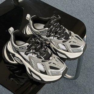 Og Water Wolf Spider Retro Dad Shoes for Men and Women Heightening Sports Official 2025 Spring Jersey Style New Products on Sale