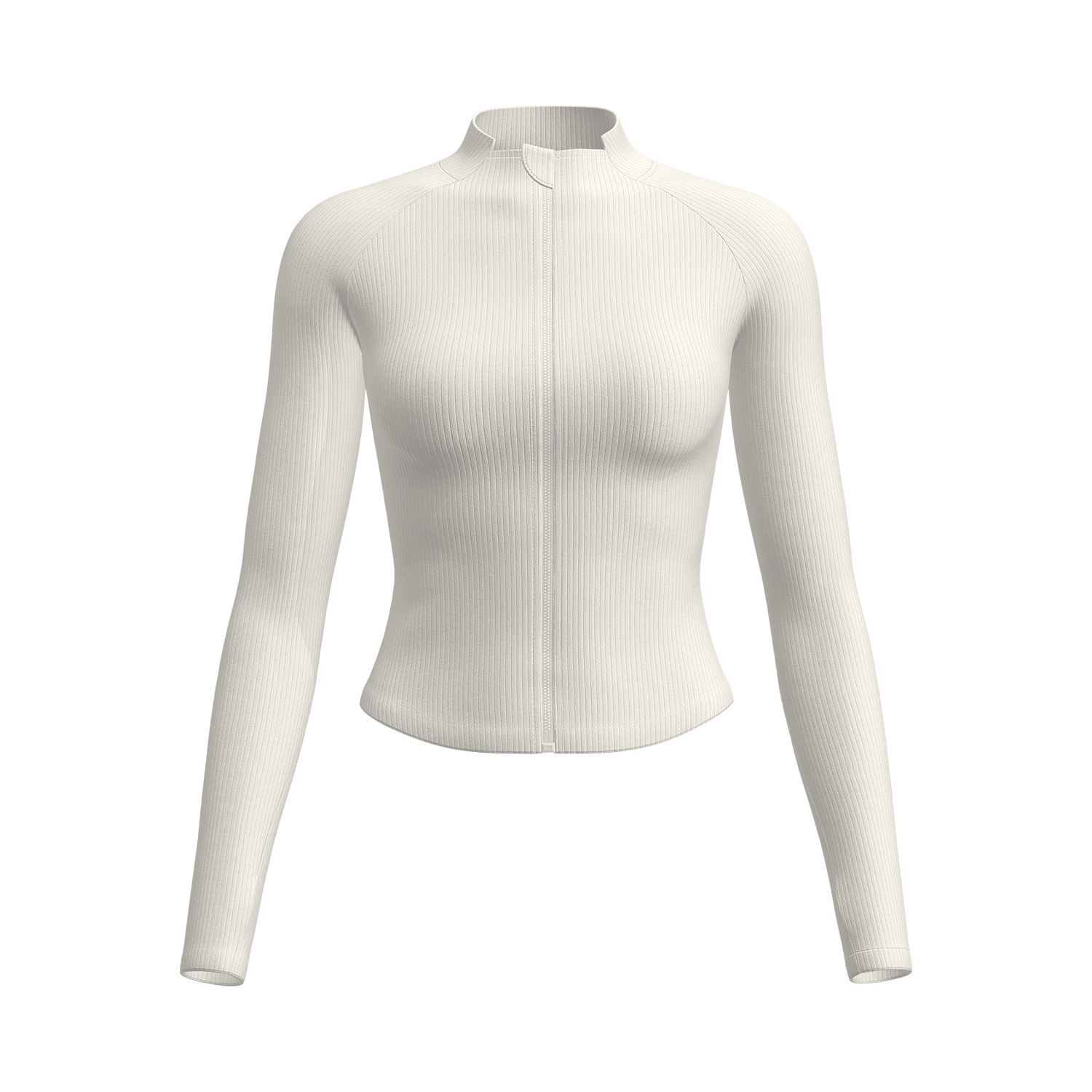 Juyi Tang nueva ropa de yoga de mujer chaqueta deportiva con cremallera ajustada y delgada manga larga entrenamiento de entrenamiento de ejercicio chaqueta