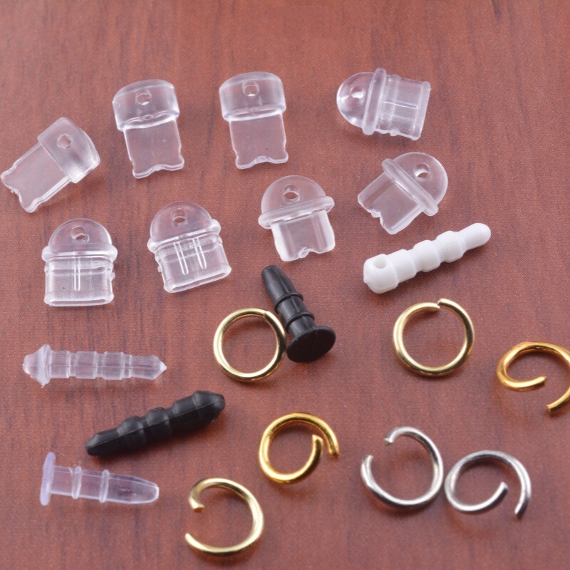 New Environmentally Friendly Type-C Dust Plug DIY Silicone Decorative Mobile Phone Dust Plug Mobile Phone Charging Port Plug Headphone Hole Plug