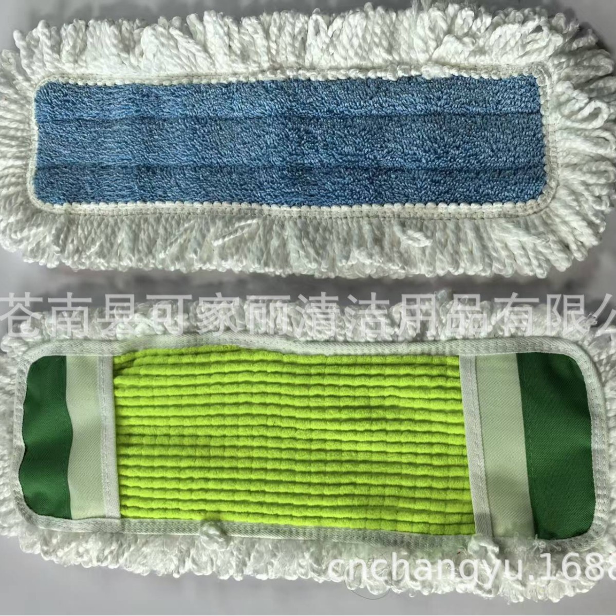 棉纱拖把头 双拼雪尼尔平板拖布头 超细纤维拖把头超纤维拖布套