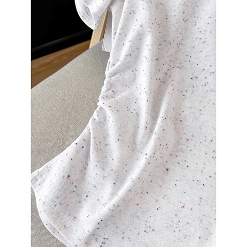 (40 pcs 92% cotton 8% spandex bow embroidery front-closing sleeveless t-shirt for women summer polka dot short style)