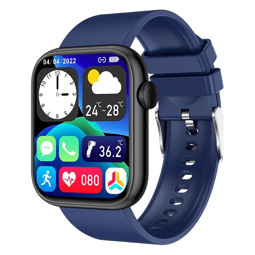 Comercio exterior nuevo QX7 pulsera inteligente 1,85 llamada Bluetooth conexión directa con un solo clic medición de oxígeno en sangre real temperatura corporal reloj deportivo