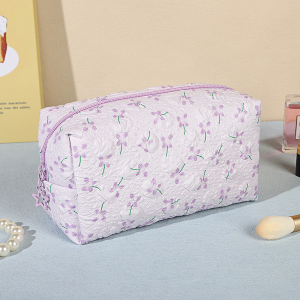 capacious cosmetic bag