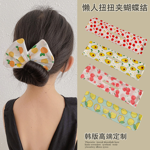 Internet celebrity children's magic twist clip little girl's ball head hair artifact hair accessories headwear wholesale