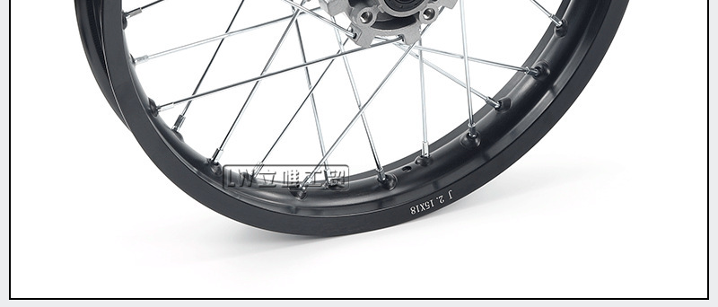 Off-Road Motorcycle Accessories Steel Rims Iron Rims Front Wheel Hub 1.60X 21inch Rear Wheel Hub 2.15X 18inch Wheel Rim Core
