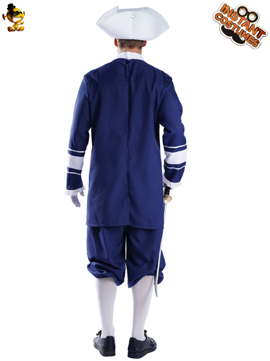Traje de Marqués medieval masculino traje de cosplay traje de la etapa juego de rol traje de la mascarada image 4