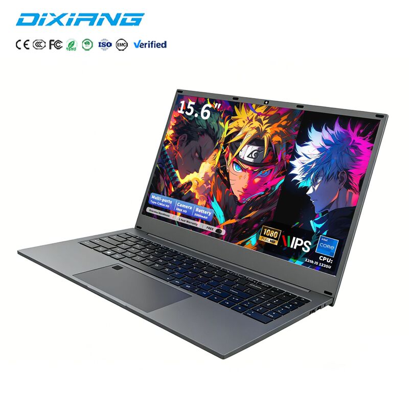 New Product Core 12Th Generation I5 1235U Business Office Student Gaming Portable Laptop Cross-Border Exclusive Supply
