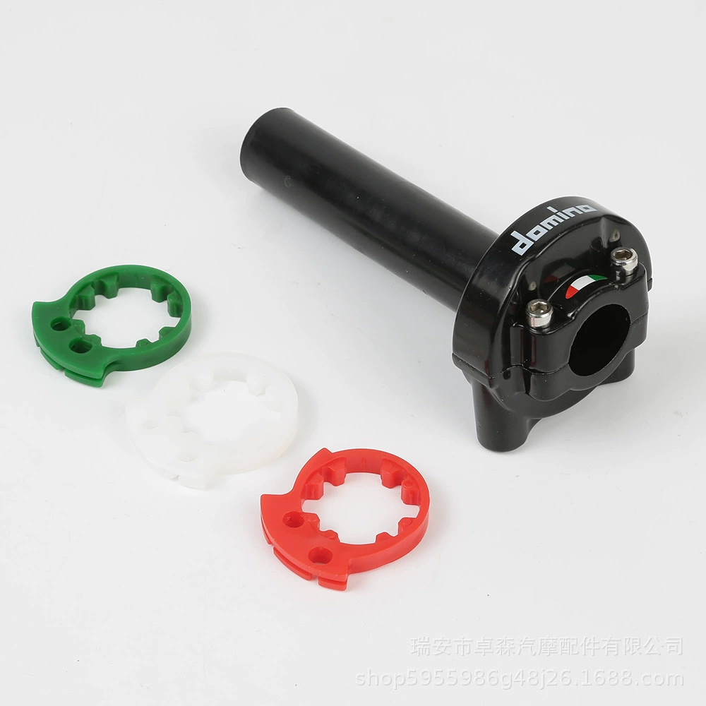 Wenzhou motorcycle large screw oil acceleration throttle handlebar switch handlebar double throttle handle cover aluminum alloy cross-border