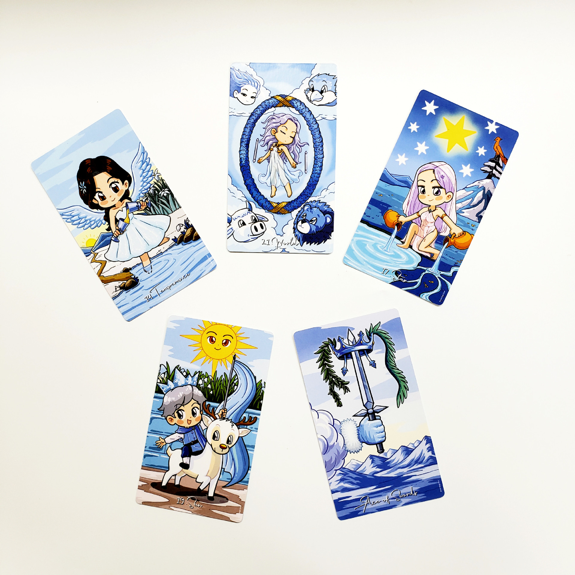 Nuovo modello 2022 12*7 WinterTarot Gioco da tavolo dei tarocchi invernali, un prodotto transfrontaliero di grande successo su e_voghion.com