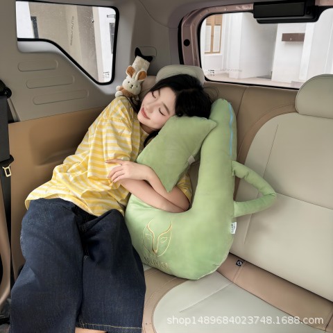 Pregnant women and children's car sleep pillow anti-motion sickness hand support neck support shock absorption anti-pressure skin-friendly comfortable and safe sleep pillow