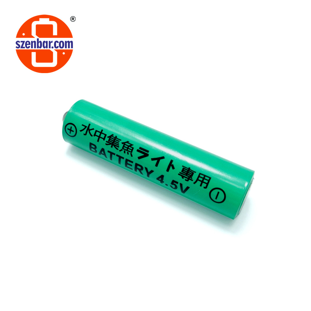 厂家制造夜视 4.5V 450mAh 集鱼 扑鱼灯使用碱性干电池 AA L1357