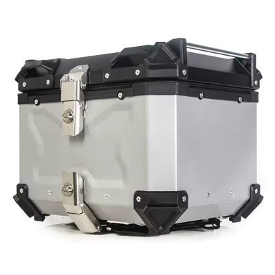 Aluminum Alloy Tail Box: Motorcycle trunk