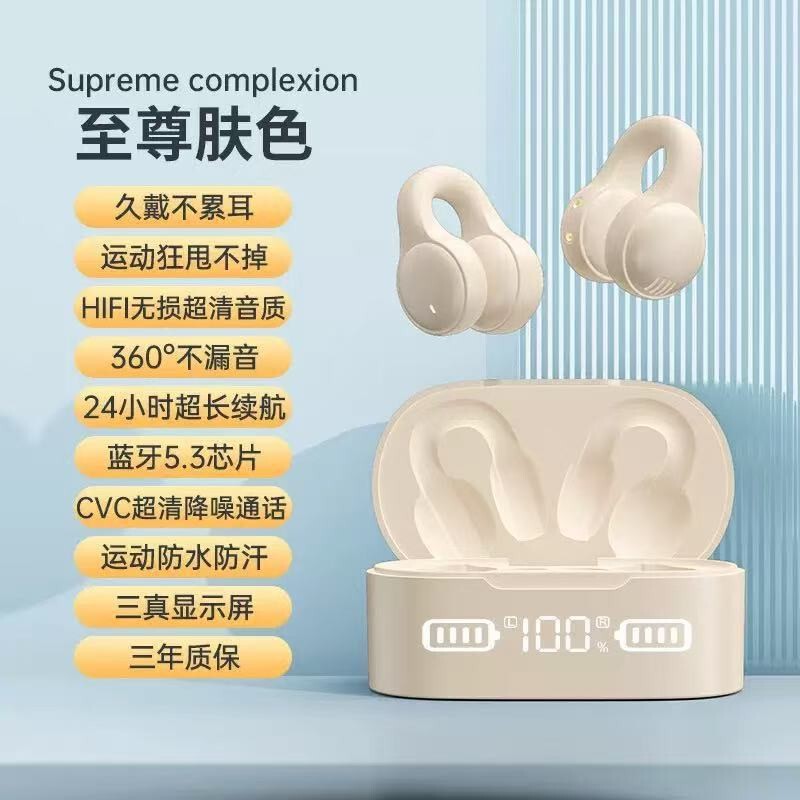 2025年新款跨境私模X1真无线睡眠隐形迷你小巧无线蓝牙耳机可翻译|undefined