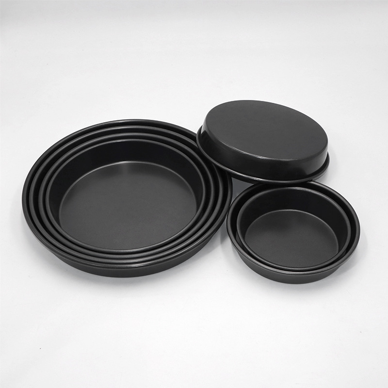 Spot wholesale 6-12 inches deepen non-stick pizza plate 1.0 thick…