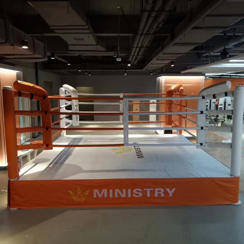 Anillo de boxeo Mesa comercial profesional octogonal jaula Escritorio de pie mesa de competición libre lucha artes marciales entrenamiento