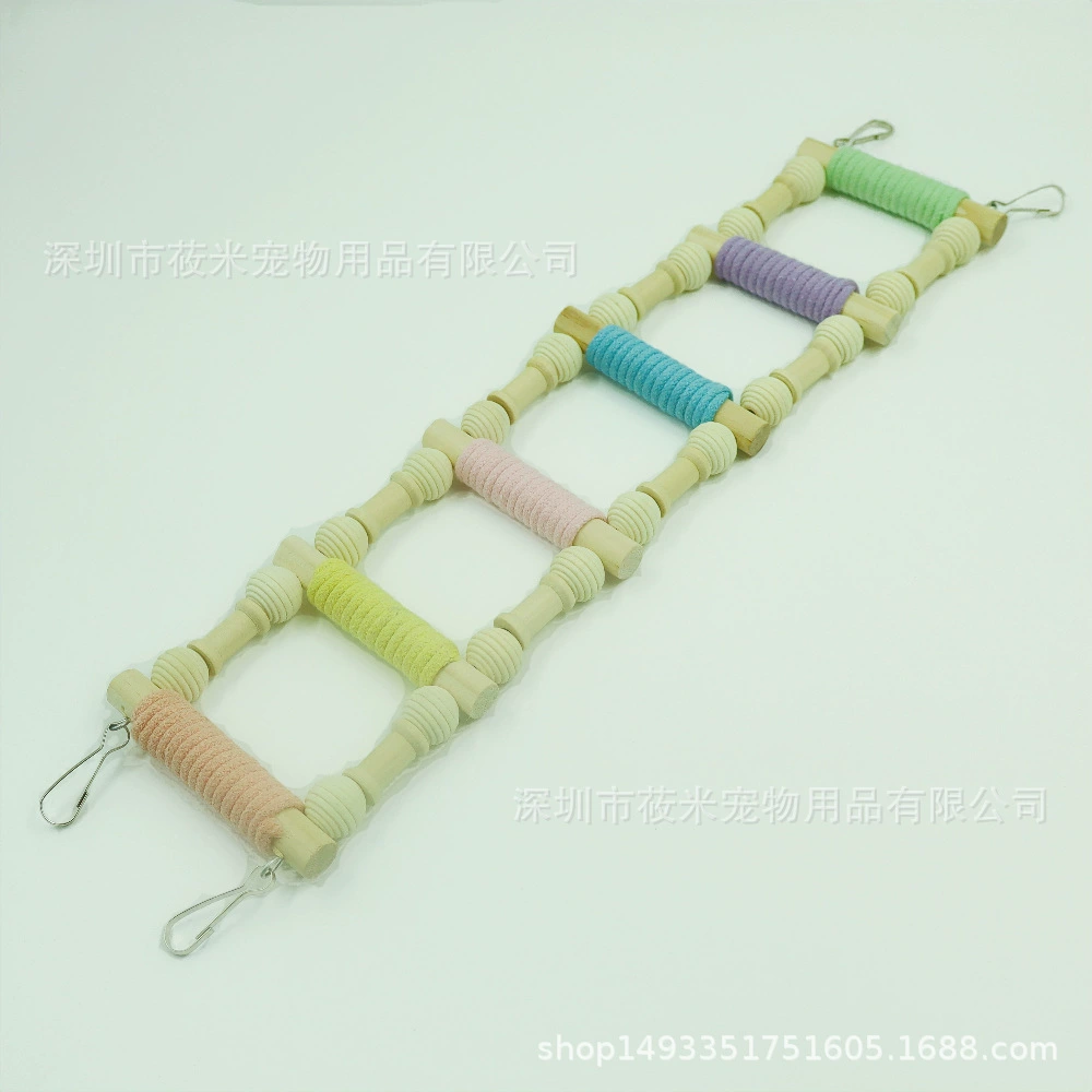 Попугай Макарон лестница нескользящая лестница для лазания