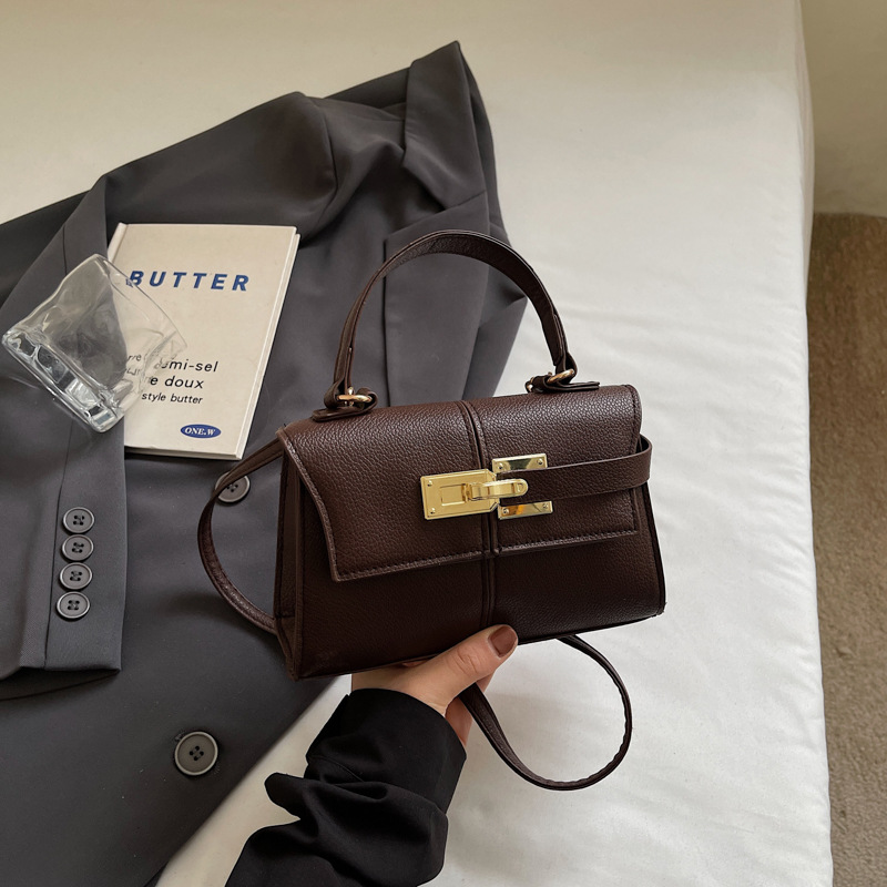 Exquisite Trapezoidal Shoulder Bag For Women, High-end Handbag_voghion.com