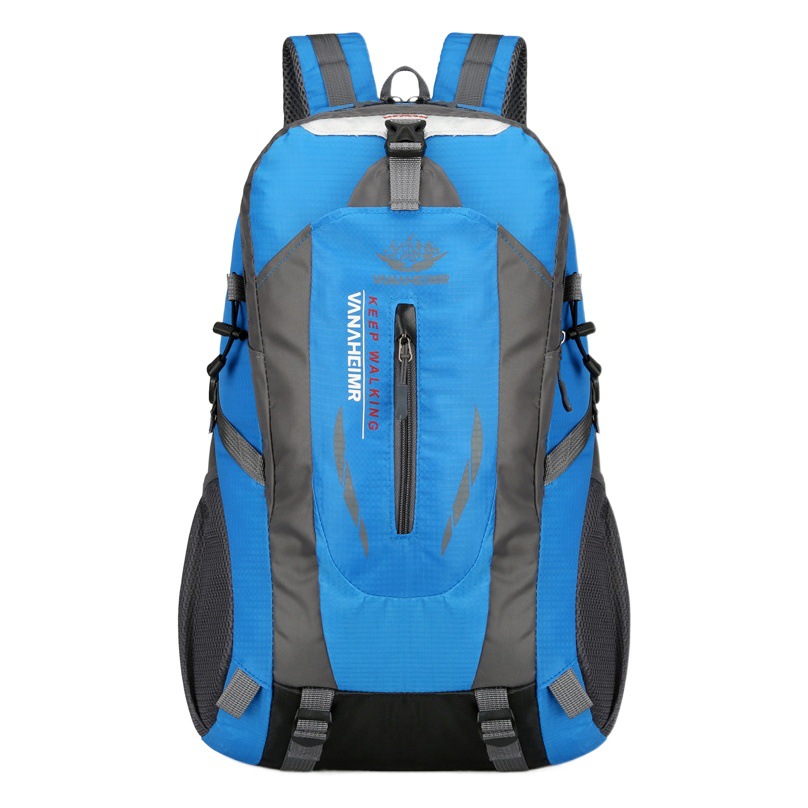Cross-border Outdoor Mountaineering Bag Large Capacity Backpack for Men and Women Travel Hiking Backpack Student Schoolbag Riding Sports Bag