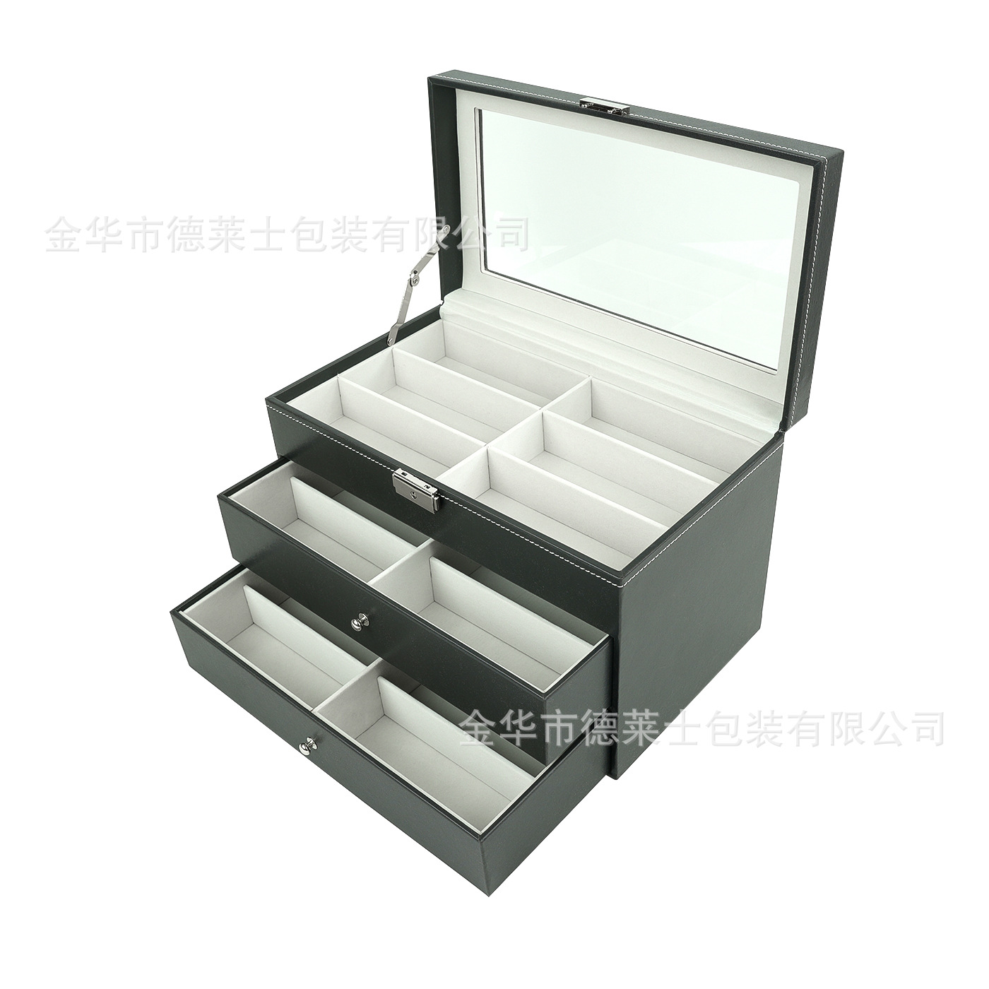 デレスメガネ収納ケース12格16格18格24格サングラス展示ケース多格サングラス整理引き出し