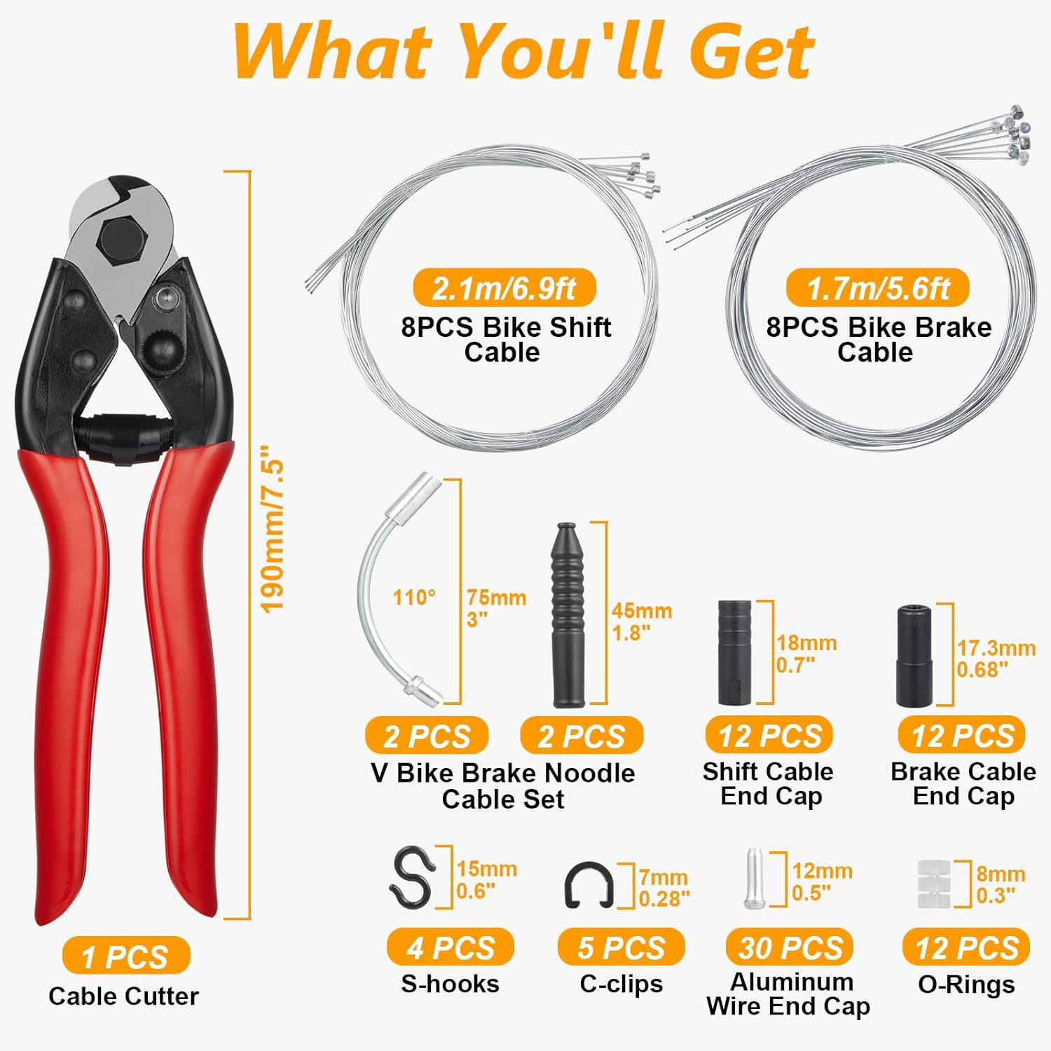 Juego de tubos de línea A