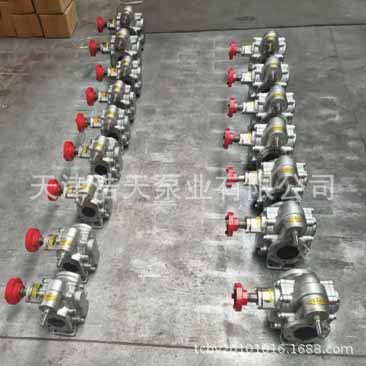不锈钢齿轮泵KBT 柴油 机油 汽油 润滑油 稠油沥青胶水卫生齿轮泵
