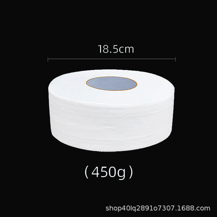 Hotel gran placa rollo de papel de exportación papel higiénico gran rollo fábrica de tejido al por mayor núcleo grande placa grande rollo papel higiénico