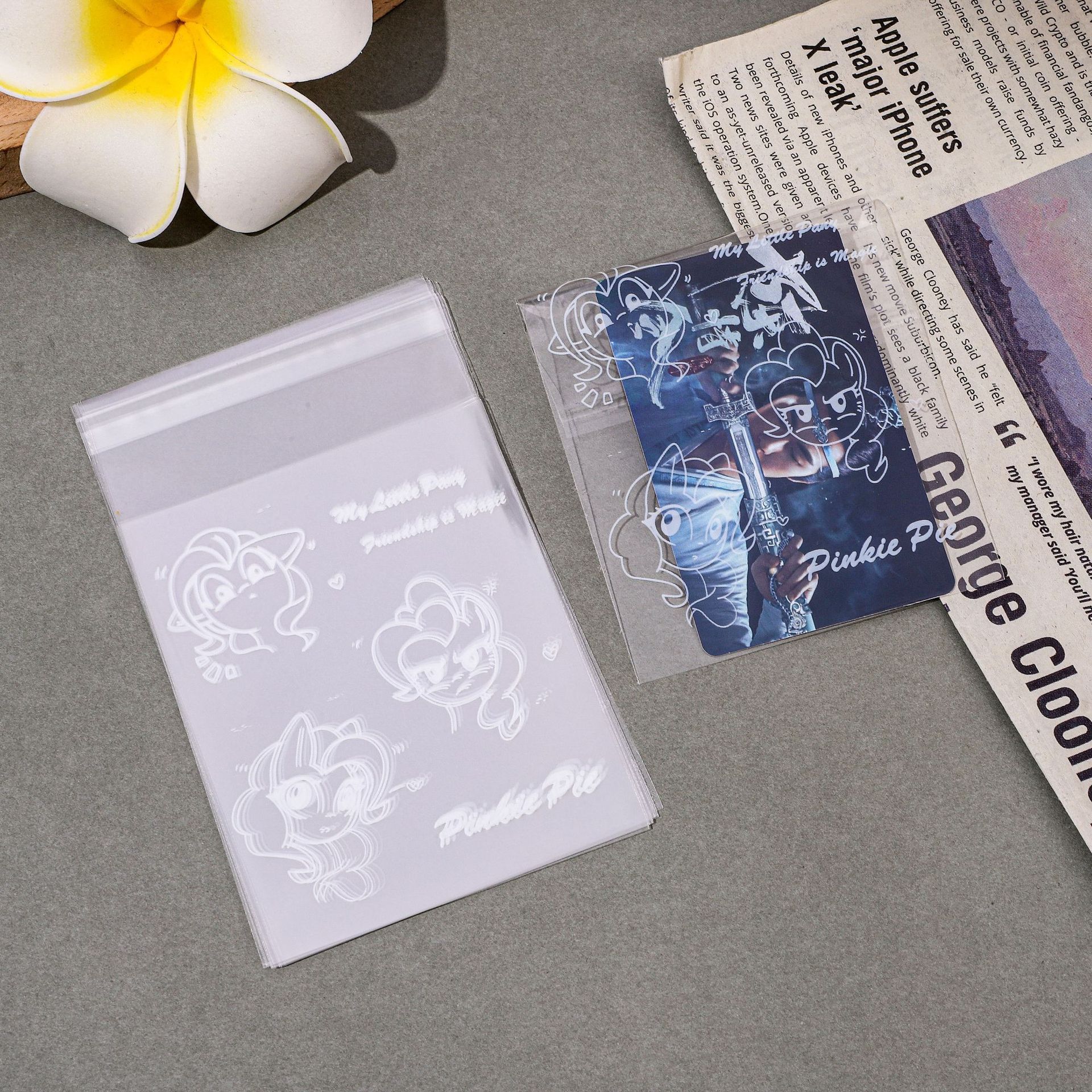 흰색 조랑말(50장) 8*10+3