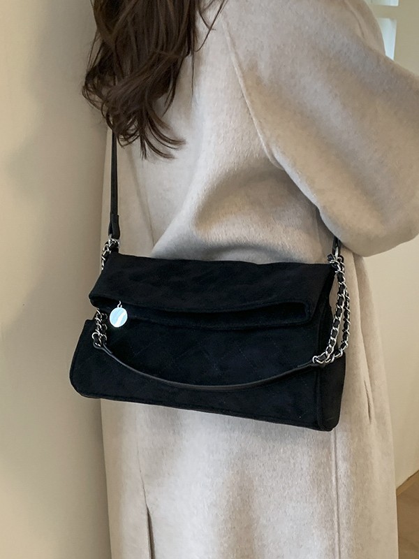 Bolso de cadena de diamante para mujeres 2025 nueva moda transfronteriza bolso de hombro de alta calidad mochila de viaje