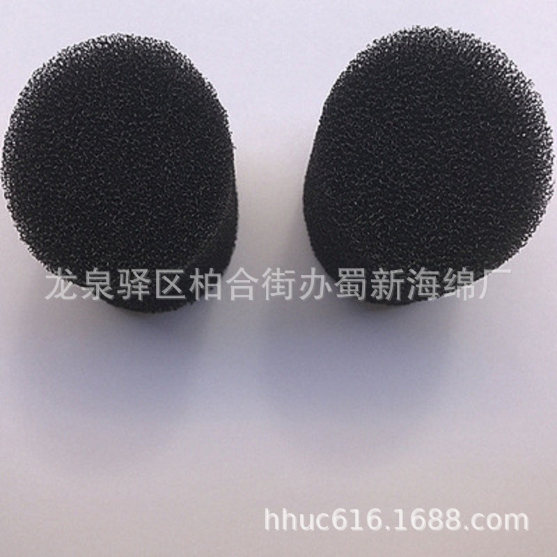 供应圆柱形透气过滤棉/成型网孔滤尘海绵/仪器填充防尘吸音海绵/