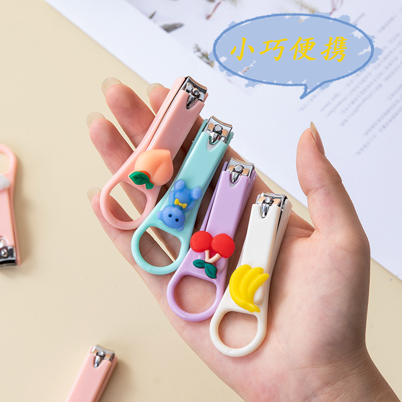 South Korea ins girl heart cute mini nail clippers cartoon nail clippers creative nail clippers tools large quantity and excellent price