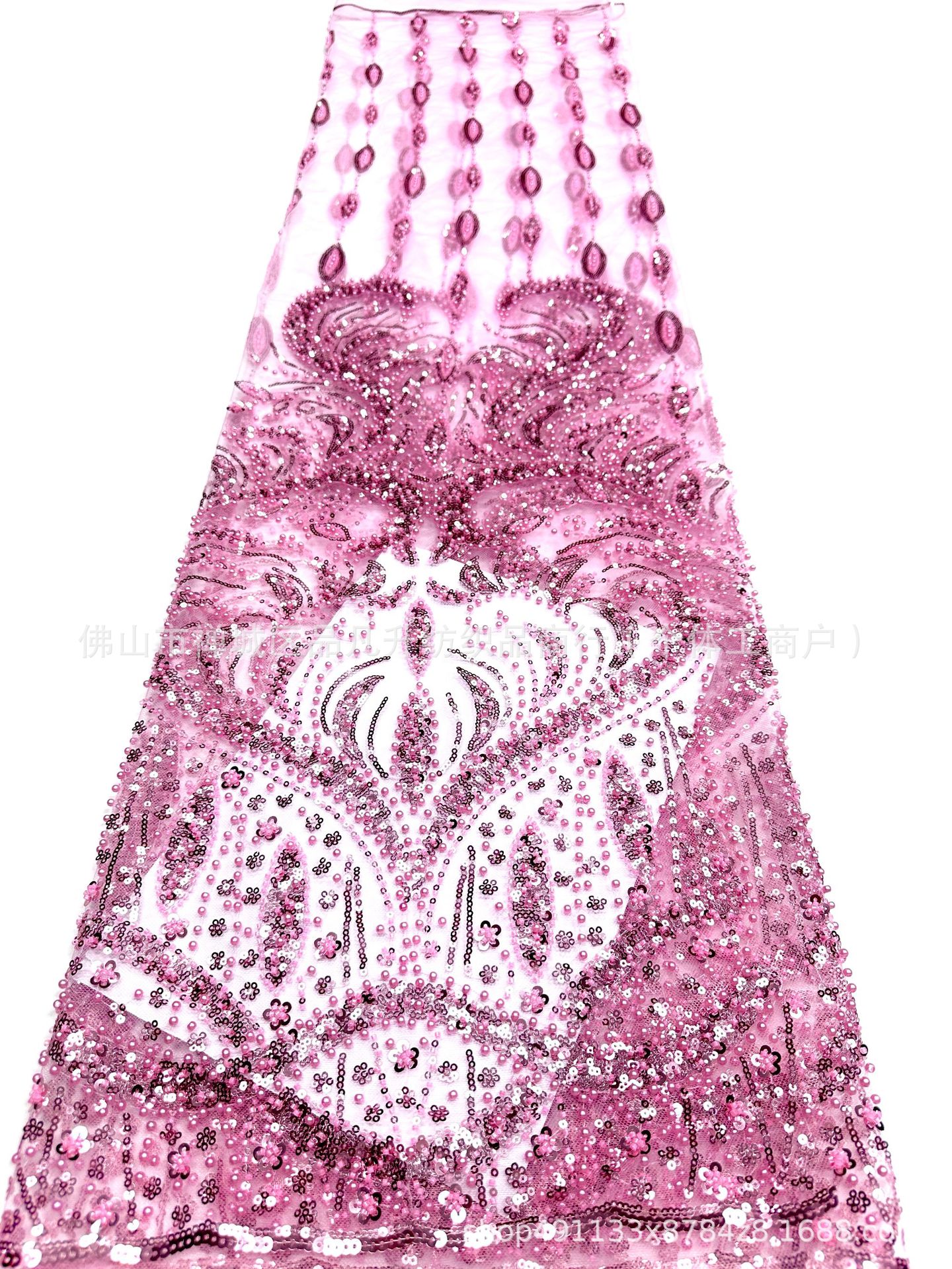 Gaoding moda vestido de boda cena V-collar anfitrión festiva tela de baile tela de cuentas tela de sequilla image 12